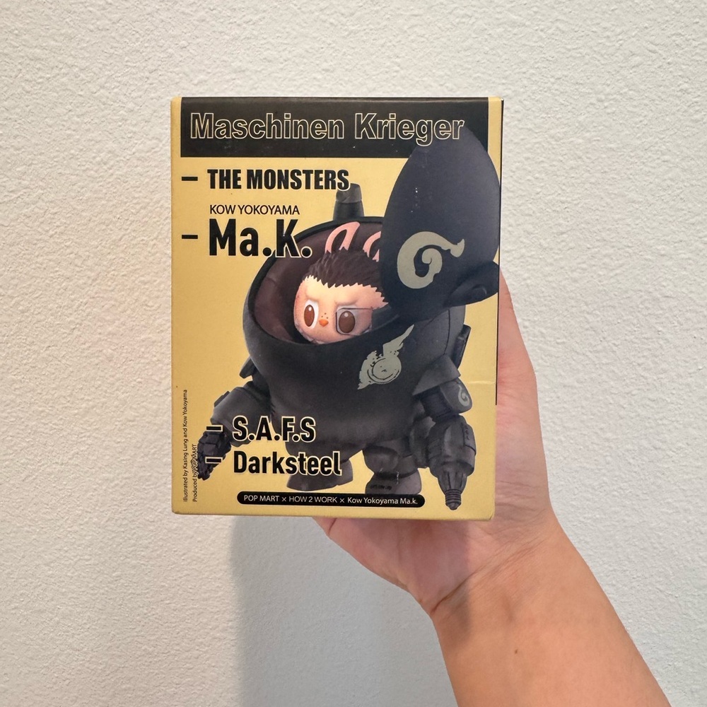 POP MART Labubu The Monsters x Kow Yokoyama Ma.K Blind Box Collectible Figure